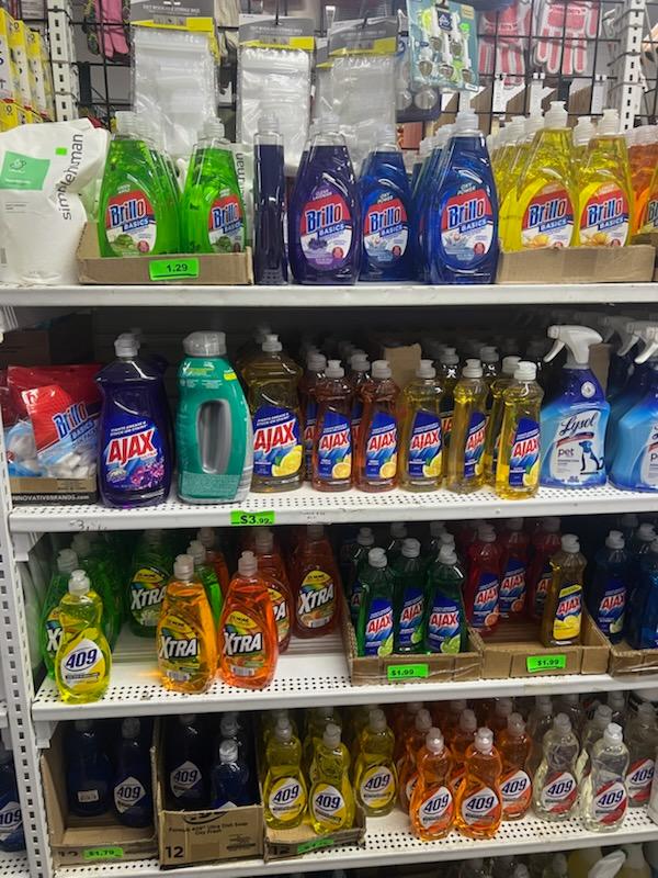 Professional grade cleaning supplies and value products