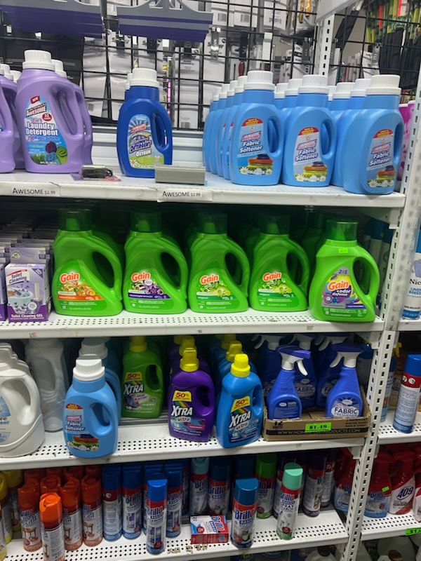 Affordable home essentials and cleaning supplies
